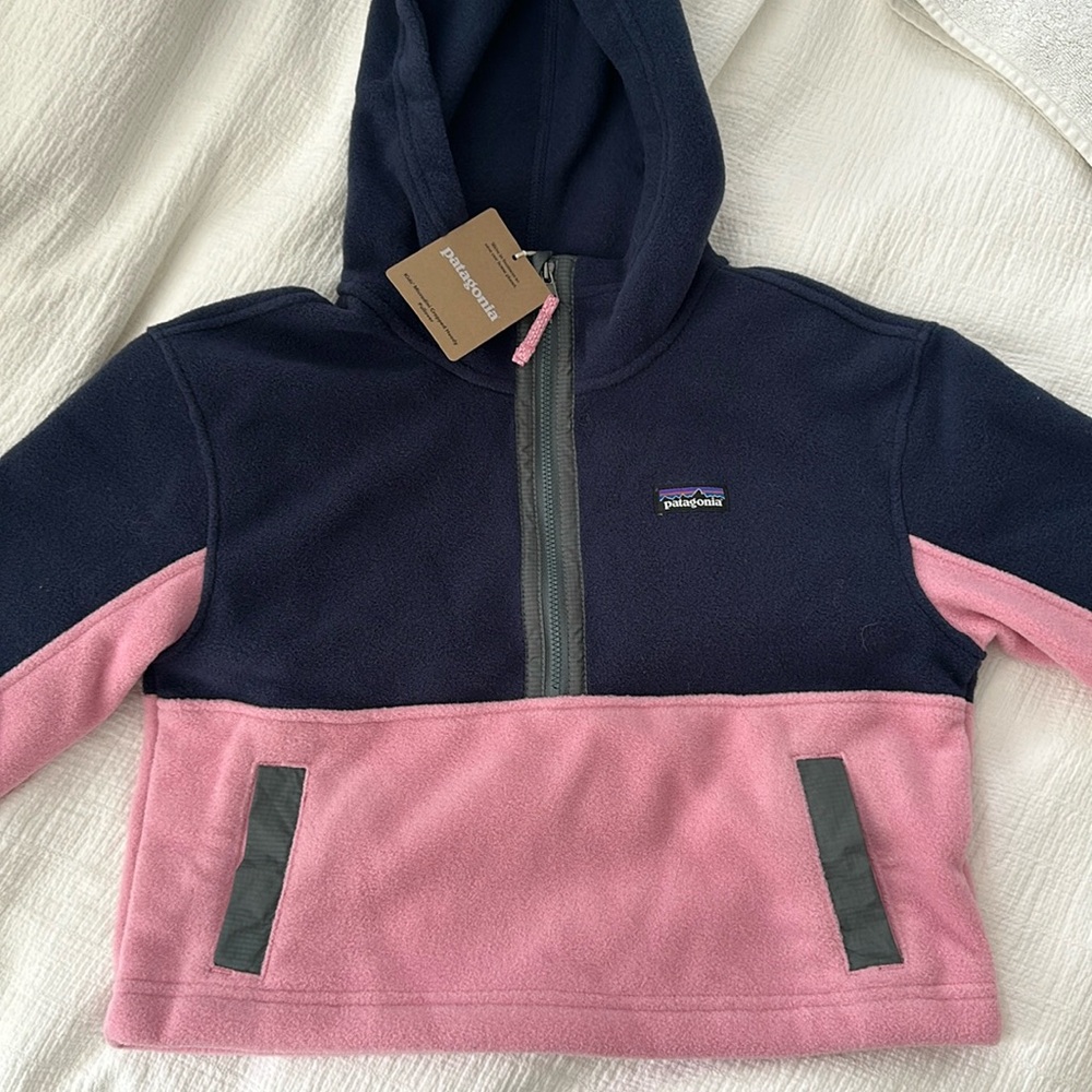Patagonia microdini cropped hoody